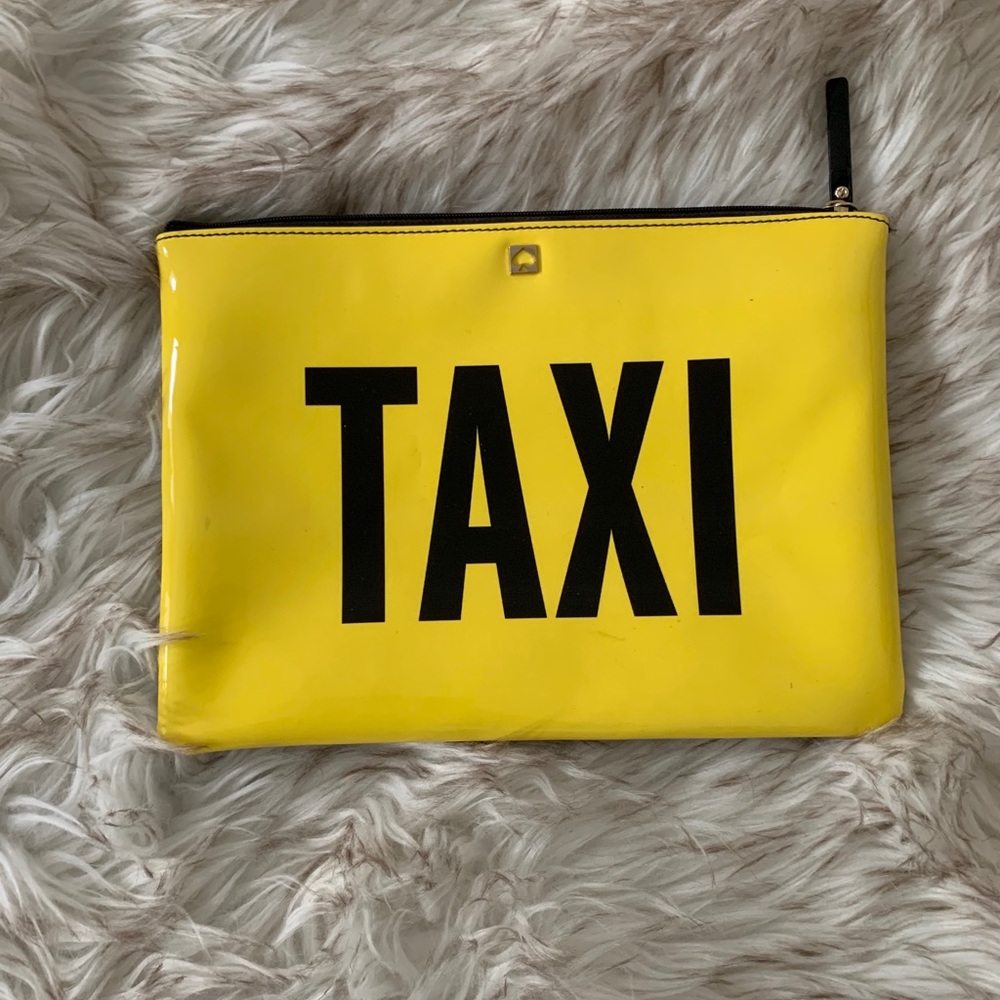 Kate Spade Taxi Patent Leather Clutch